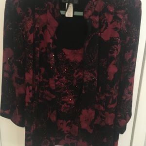 Alex Evenings Twin Set (Mandarin Style)